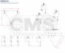 矩陣燈捲揚機三視圖